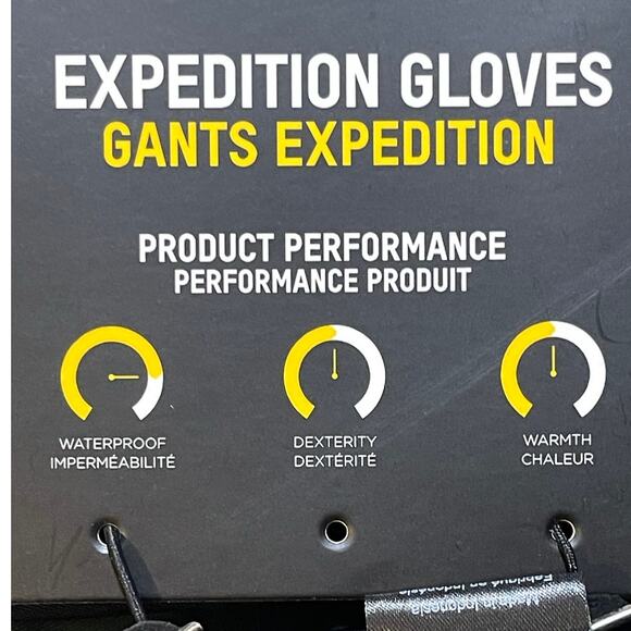 Ski-Doo NEW Expedition Unisex Size Small Gloves Army Green Riding Snowmobile - Picture 6 of 8